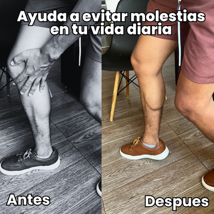 Rodillera antidolores térmica y vibradora